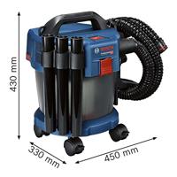 Bosch Professional GAS 18V-10 L Accu Nat- en Droogstofzuiger 18V Basic Body - 06019C6302 - thumbnail