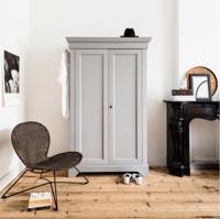 WOOOD Opbergkast 'Isabel', kleur Betongrijs - thumbnail