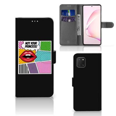 Samsung Note 10 Lite | Wallet Case | met Pasjes | Popart Princess Samsung Note 10 Lite | Wallet Case | met Pasjes | Popart Princess