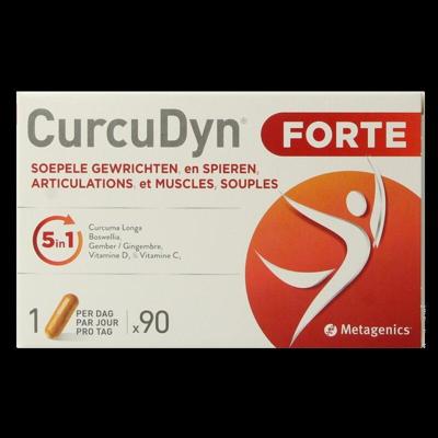 Metagenics Curcudyn Forte Voedingssupplement Bewegingsstelsel 90 Capsules Metagenics Curcudyn Forte Voedingssupplement Bewegingsstelsel 90 Capsules