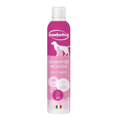Dierenshampoo Inodorina 300 ml Schuim Aloë Vera Dierenshampoo Inodorina 300 ml Schuim Aloë Vera