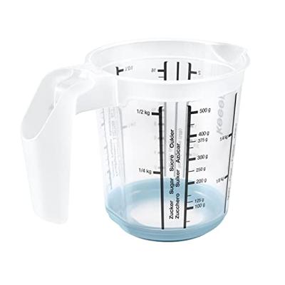 Keeeper Maatbeker anti-slip 0,5L blauw - thumbnail