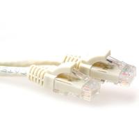 ACT IB3251 U/UTP CAT6A Patchkabel | Snagless | RJ45 Connectoren | Ivoor | 1,5 meter - thumbnail