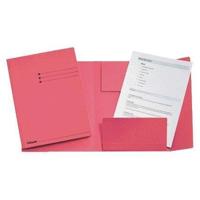 Dossiermap Esselte folio 3 kleppen manilla 275gr roze | 50 stuks - thumbnail