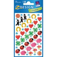 Avery AV-4413 Etiket 3 Vel Geluksbrengers 10 Setjes met 3 Vel - thumbnail