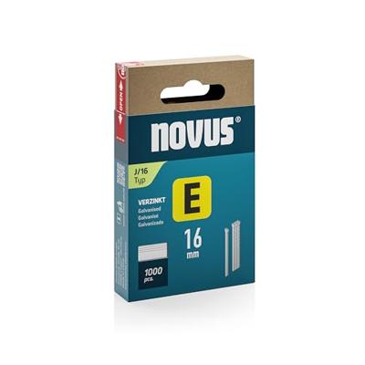 Novus Tools 044-0089 Nagels voor tacker Type J Afmeting, lengte 16 mm 1000 stuk(s)