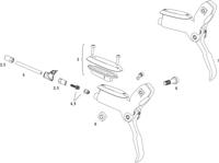 SRAM schijfrem "level" disc brake level fr. 950mm black - thumbnail