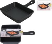 Tapaspan gietijzer rechthoekig 10x10cm - thumbnail