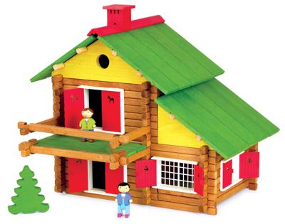 JEUJURA - Houten constructie - Mijn houten chalet 175 stuks JEUJURA - Houten constructie - Mijn houten chalet 175 stuks