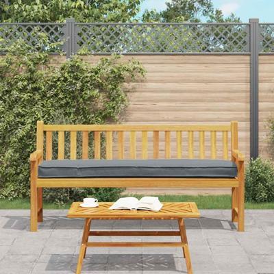 Pallet Kussen Set 2 pcs Antraciet 200 x 40 x 8 cm Oxford stof