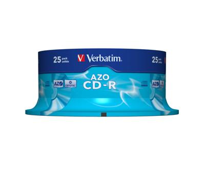 Verbatim CD Rohlinge Spindel. 25 Stuk crystal