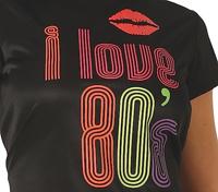 Disco verkleedkostuum I Love the 80&apos;s - thumbnail