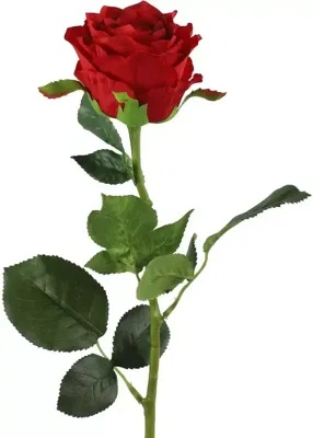 Countryfield kunsttak roos 70cm rood