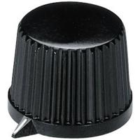 OKW A1313560 Draaiknop Zwart (Ø x h) 20 mm x 15.4 mm 1 stuk(s) - thumbnail