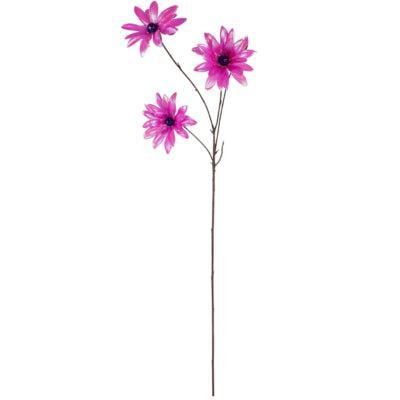 Kunstbloem Dahlia paars 86 cm | 12 stuks