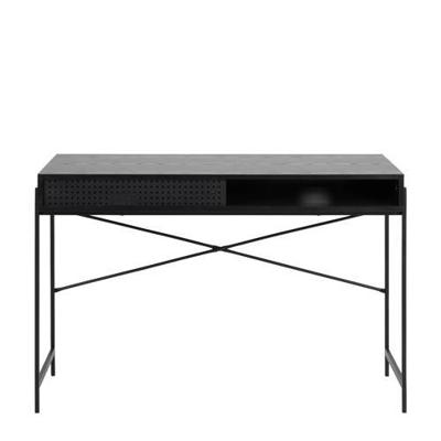 Bendt Bureau 'Mick' 110 x 50cm, kleur Zwart