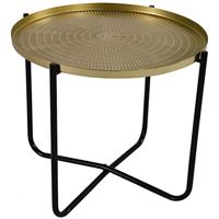 El Hierro bijzettafel goud 35 cm - thumbnail