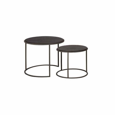 RENEW Salontafel 'Spello' Teakhout, Set van 2 stuks RENEW Salontafel 'Spello' Teakhout, Set van 2 stuks