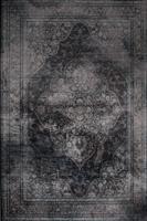 Dutchbone Vloerkleed 'Rugged' 200 x 300cm, kleur Dark - thumbnail