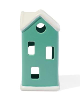 HEMA Theelichthouder huisje groen (groen)