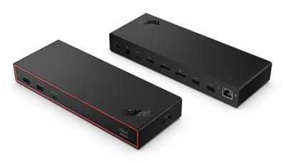 Lenovo USB 4 Smart Dock 135W USB4 dockingstation USB-C Power Delivery, Incl. Kensington-slot