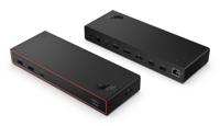Lenovo USB 4 Smart Dock 135W USB4 dockingstation USB-C Power Delivery, Incl. Kensington-slot - thumbnail