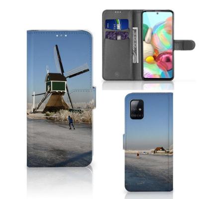 Samsung Galaxy A71 | Flip Cover | Schaatsers Samsung Galaxy A71 | Flip Cover | Schaatsers