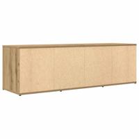Tv-meubel 120x34x37 cm bewerkt hout artisanaal eikenkleur - thumbnail