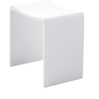 Wiesbaden Zita Douchekruk - Mat Wit Solid Surface 40x30x42.5cm - thumbnail