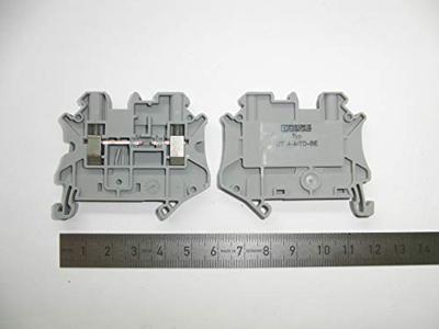 Phoenix Contact 3046237 Componentenserieklem 6.2 mm Schroeven Grijs 50 stuk(s)