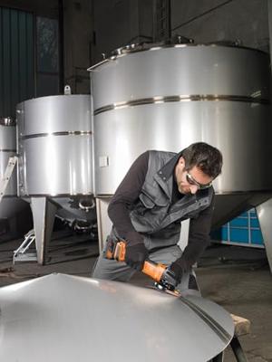 Fein CCG 18-115-10 PD AS 71220361000 Haakse accuslijper 115 mm Zonder accu 18 V