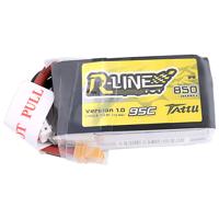 Tattu LiPo accupack 14.8 V 850 mAh Aantal cellen: 4 95 C Softcase XT30 - thumbnail