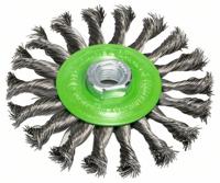 Bosch Accessories Schijfborstel, roestvrij 115 mm, 0,5 mm, 12.500 omw/min, 14 2608622106 2608622106 1 stuk(s) - thumbnail