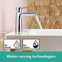 Hansgrohe Talis Es wastafelkraan 110 met waste chroom 71710000 - thumbnail