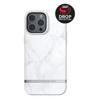 Richmond & Finch Freedom Series One-Piece Apple iPhone 13 Pro Max White Marble - thumbnail