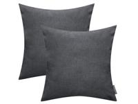 MAGMA Kussenhoes (40 x 40 cm, Antraciet) - thumbnail