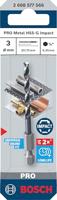 Bosch Accessoires PRO Metal HSS Metaalboor HEX Impact | 3 x 33 x 72 mm - 2608577566 - thumbnail