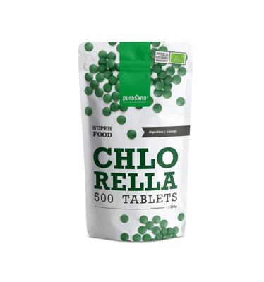 Purasana Chlorella vegan bio 500 Tabletten Purasana Chlorella vegan bio 500 Tabletten