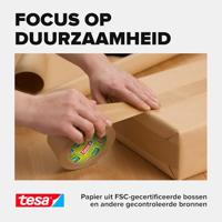 tesa verpakkingsplakband Paper Standard, ft 50 mm x 50 m, pak van 3 stuks - thumbnail