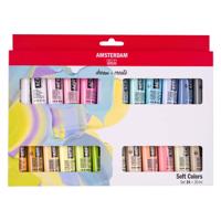 Bruynzeel Amsterdam standard series acrylverf zachte kleuren set 20ml, 24dlg. - thumbnail