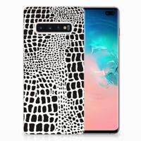 Samsung Galaxy S10 Plus | TPU Hoesje | Slangenprint - thumbnail