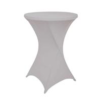 Tafelrok brasq voor statafel 80cm grijs - thumbnail