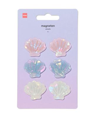 HEMA Magneten 3x2.5cm schelpen - 6 stuks