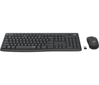 Toetsenbord en draadloze muis Logitech MK295 Zwart Qwerty Spaans QWERTY - thumbnail