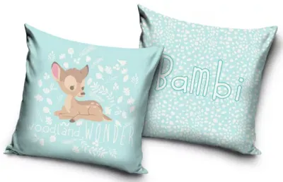 Dinsey sierkussen Bambi 40 x 40 cm (blauw) Dinsey sierkussen Bambi 40 x 40 cm (blauw)