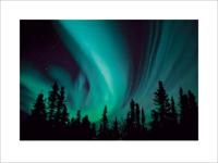 Kunstdruk Northern Lights 80x60cm - thumbnail
