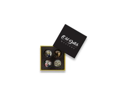 CosyDecor Glasmagneten oud hollandse meesters 4st