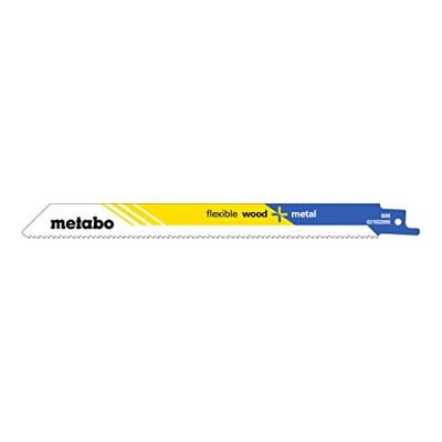 Metabo Accessoires Reciprozaagbladen (5 st.) BiM 200x0,9 mm/2,5 - 631932000 Metabo Accessoires Reciprozaagbladen (5 st.) BiM 200x0,9 mm/2,5 - 631932000