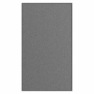 Deurmat 115x200 cm antracietkleurig