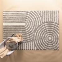 Nohr Vloerkleed 'Gustin' 200 x 290cm, kleur Grijs - thumbnail